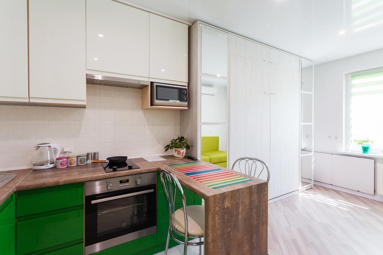 Modern Studio Apartments Kiev Exterior foto